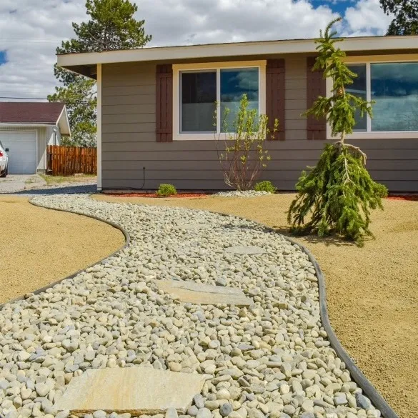 Whole-yard project connecting landscaped and everyday-use areas
